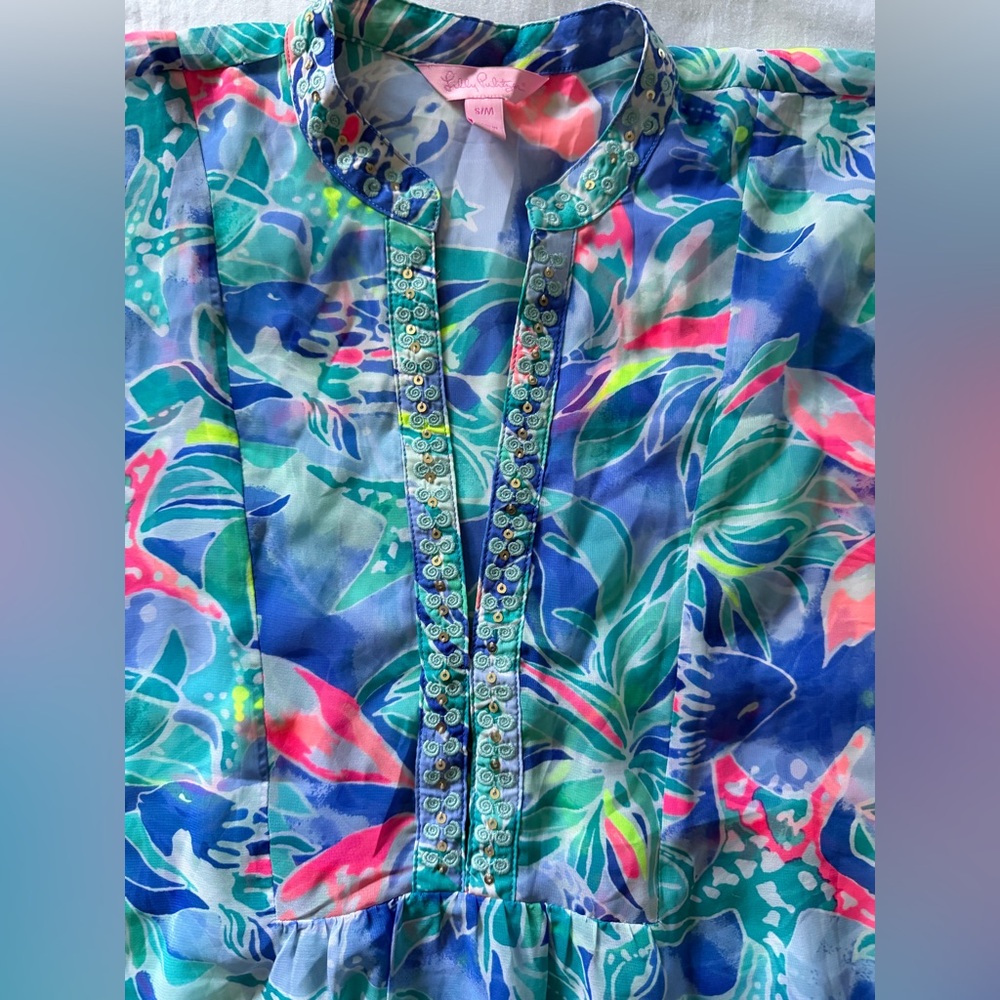 Lily Pulitzer Arline Cover-Up - Picture 6 of 7